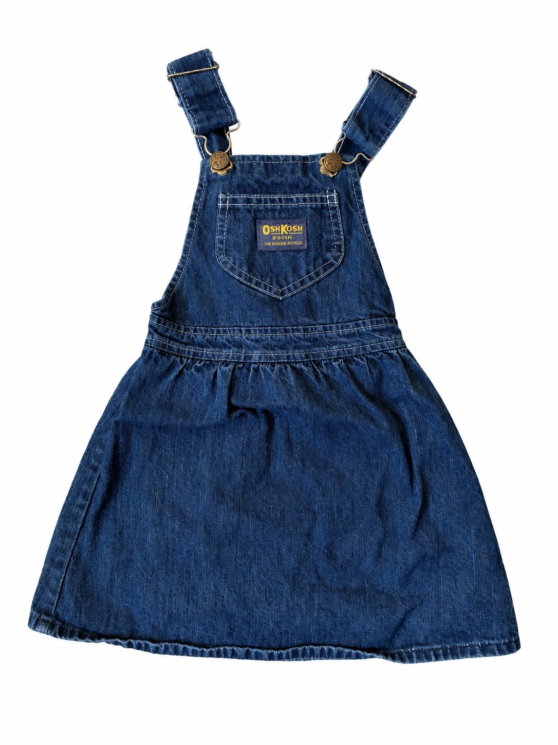 Vintage OshKosh Denim Overall Dress